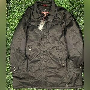 Victorinox Modular Liner System Men's Black Zip Field Jacket - Size 2XL